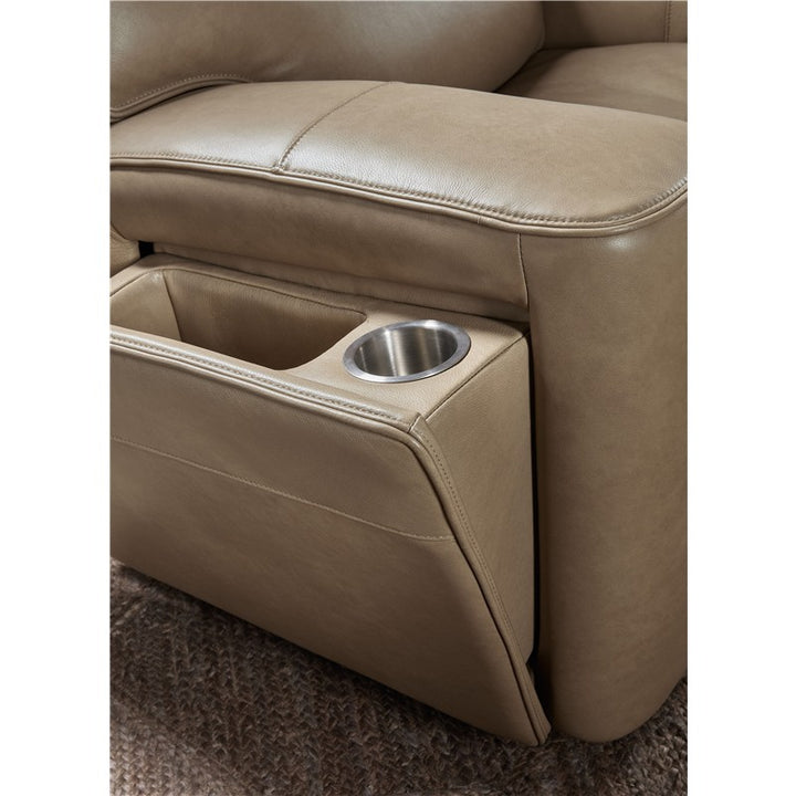 Riverton - Power Gliding Recliner With Power Headrest And Lumbar - Brown
