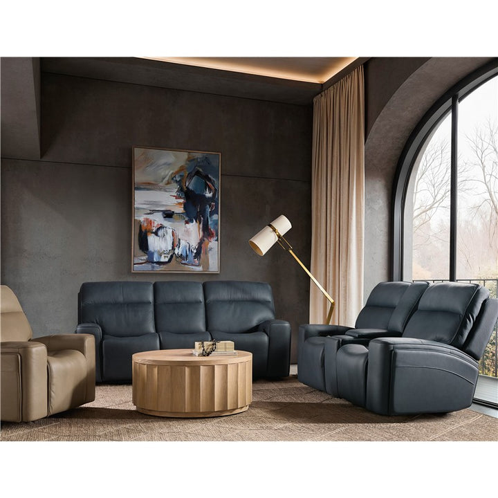 Riverton - Power Gliding Recliner With Power Headrest And Lumbar - Brown