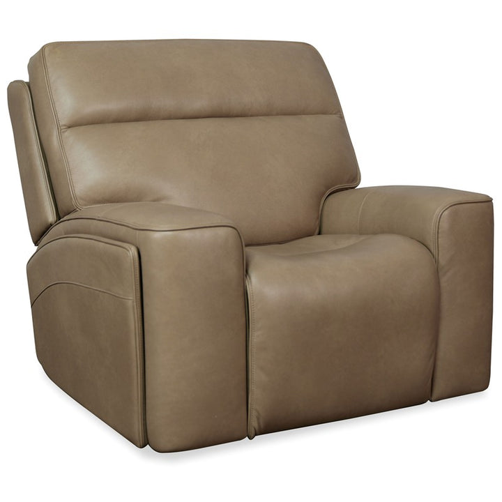 Riverton - Power Gliding Recliner With Power Headrest And Lumbar - Brown