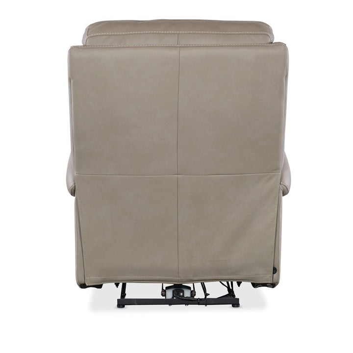 SS - Somers Power Recliner With Power Headrest - Pearl Silver