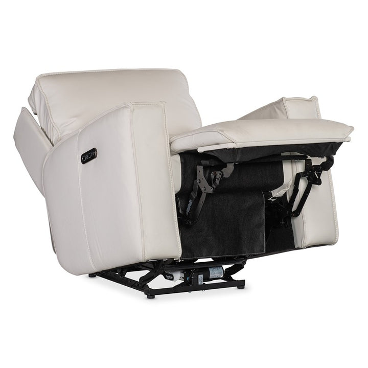 MS - Miles Zero Gravity Power Recliner With Power Headrest - White