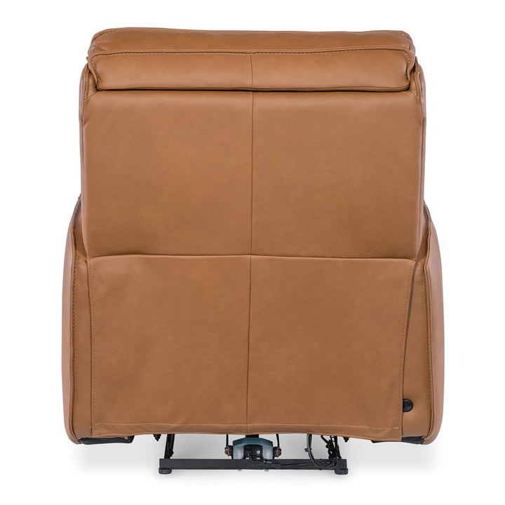 MS - Miles Zero Gravity Power Recliner With Power Headrest - Light Brown