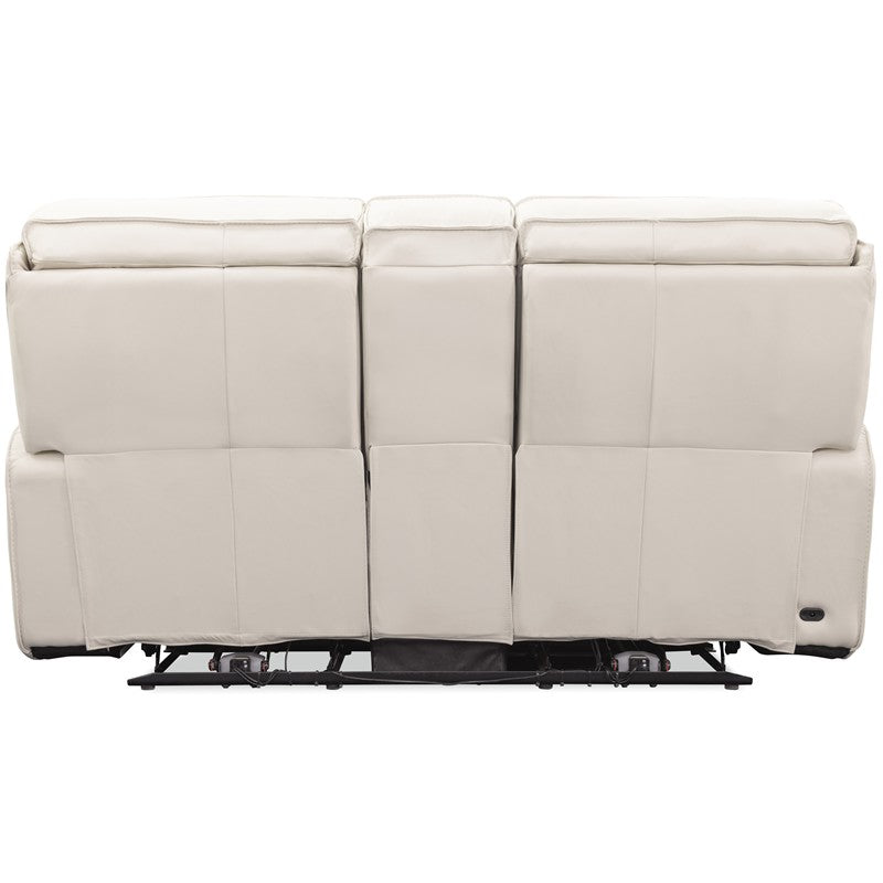 MS - Miles Zero Gravity Console Loveseat With Power Recline & Power Headrest - Gray