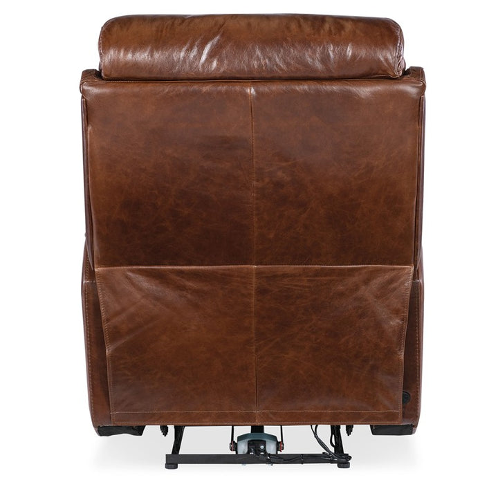 MS - Harlan Zero Gravity Power Recliner With Power Headrest - Dark Brown