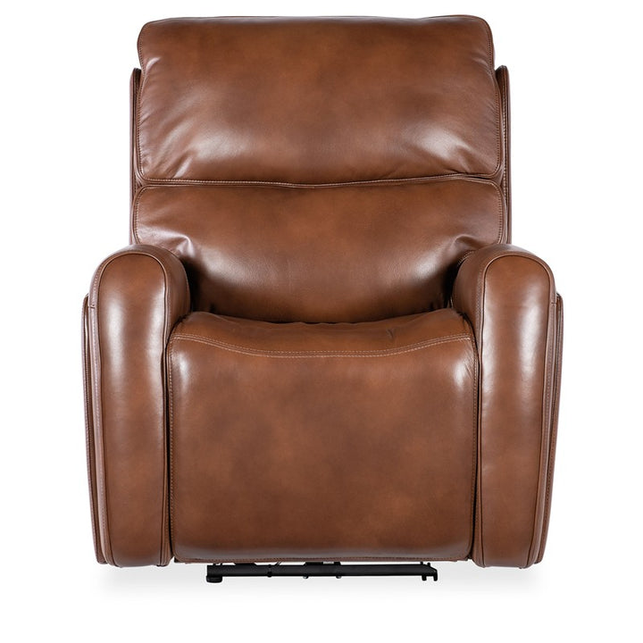 MS - Crosby Zero Gravity Power Recliner With Power Headrest - Brown