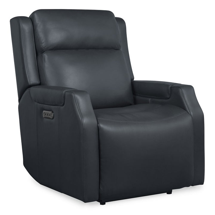 MS - Nelson Zero Gravity Power Recliner With Power Headrest And Lumbar - Black