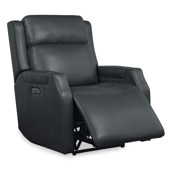 MS - Nelson Zero Gravity Power Recliner With Power Headrest And Lumbar - Black