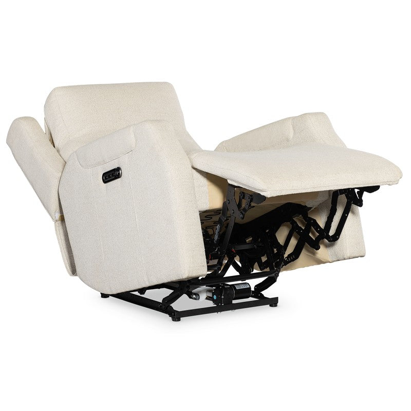 MS - Nelson Zero Gravity Power Recliner With Power Headrest And Lumbar - White