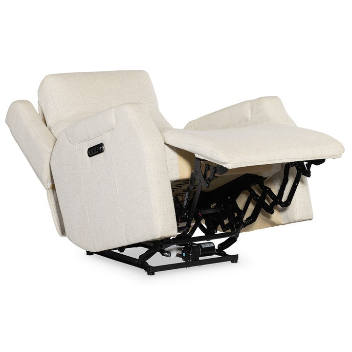 MS - Nelson Zero Gravity Power Recliner With Power Headrest And Lumbar - White