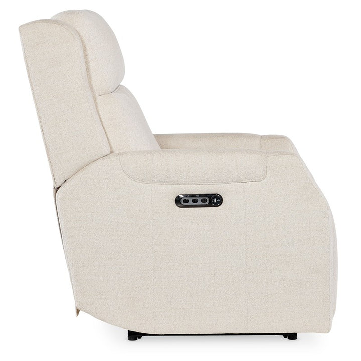 MS - Nelson Zero Gravity Power Recliner With Power Headrest And Lumbar - White