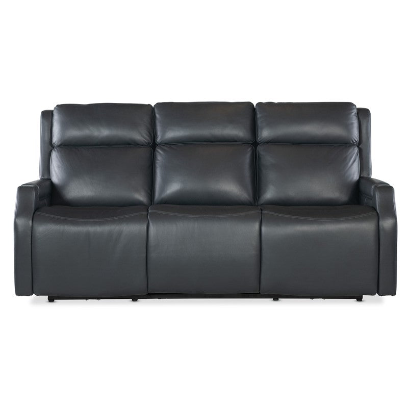 MS - Nelson Zero Gravity Power Sofa With Power Headrest And Lumbar - Black