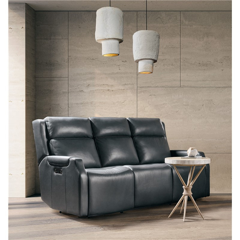 MS - Nelson Zero Gravity Power Sofa With Power Headrest And Lumbar - Black