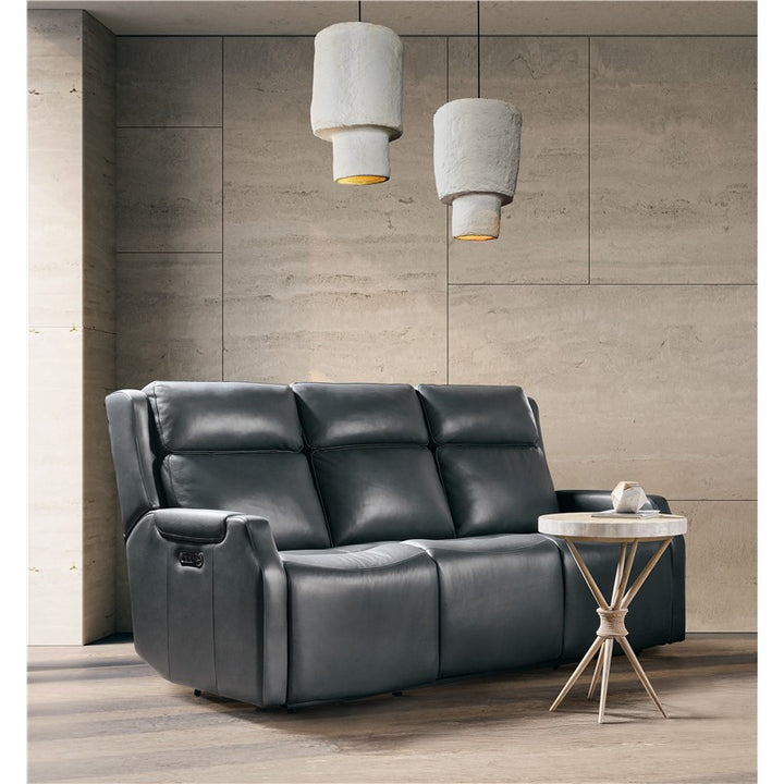 MS - Nelson Zero Gravity Power Sofa With Power Headrest And Lumbar - Black