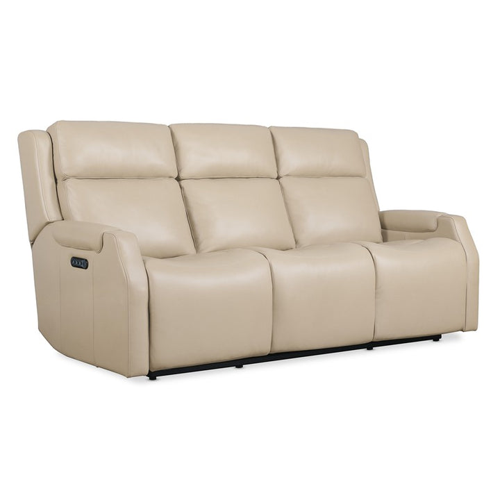 MS - Nelson Zero Gravity Power Sofa With Power Headrests And Lumbar - Beige