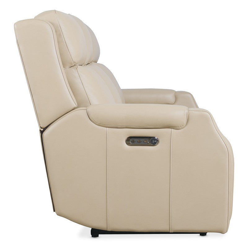 MS - Nelson Zero Gravity Power Sofa With Power Headrests And Lumbar - Beige
