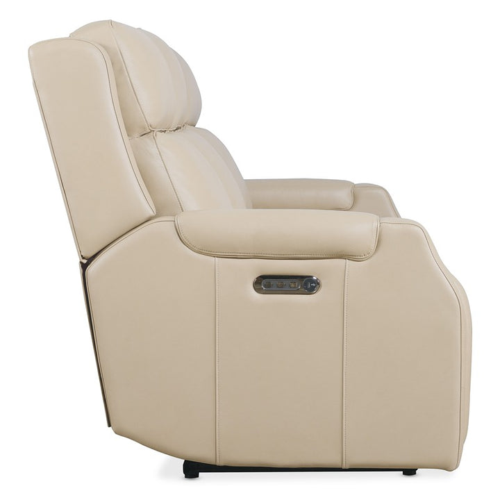 MS - Nelson Zero Gravity Power Sofa With Power Headrests And Lumbar - Beige