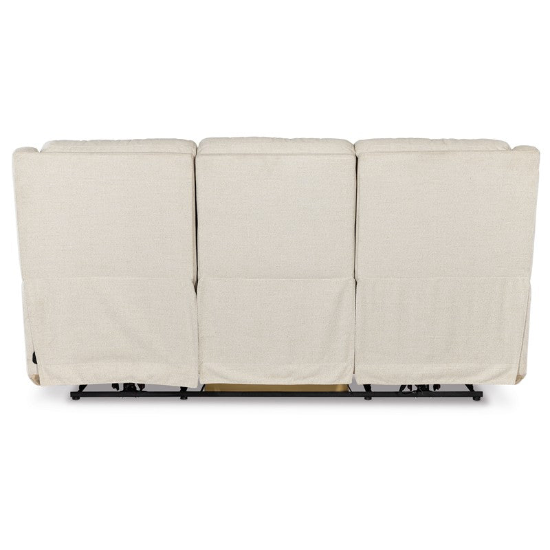 MS - Nelson Zero Gravity Power Sofa With Power Headrest And Lumbar - White