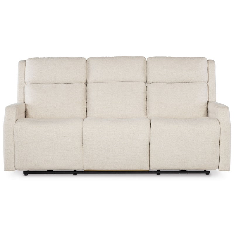 MS - Nelson Zero Gravity Power Sofa With Power Headrest And Lumbar - White