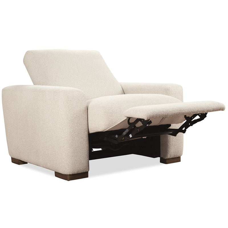 Living Your Way - Small Optimus Power Recliner With Power Headrest - Beige