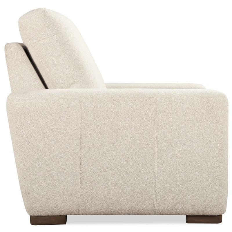 Living Your Way - Small Optimus Power Recliner With Power Headrest - Beige