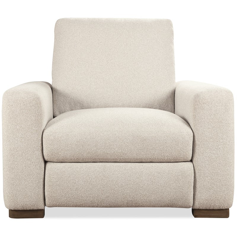 Living Your Way - Small Optimus Power Recliner With Power Headrest - Beige