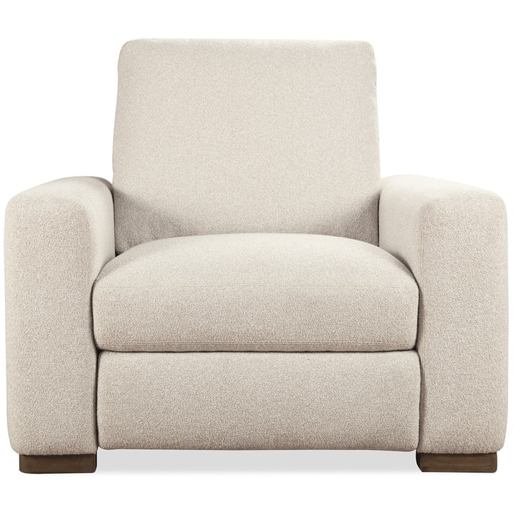 Living Your Way - Small Optimus Power Recliner With Power Headrest - Beige