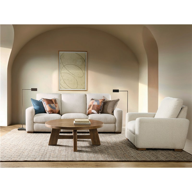Living Your Way - Small Optimus Power Recliner With Power Headrest - Beige