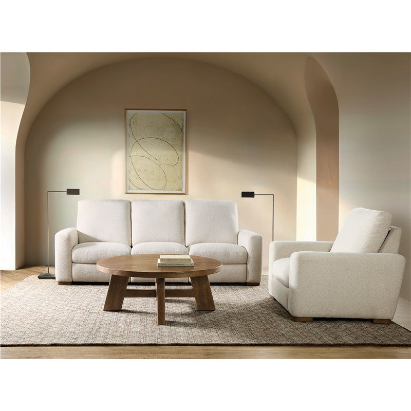 Living Your Way - Small Optimus Power Recliner With Power Headrest - Beige