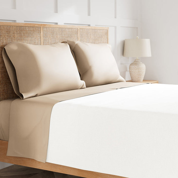Ready To Bed 2.0 Taupe King Sheet Set
