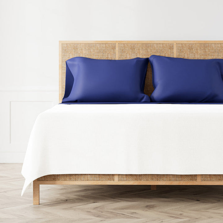 Ready To Bed 2.0 Navy Twin Sheet Set