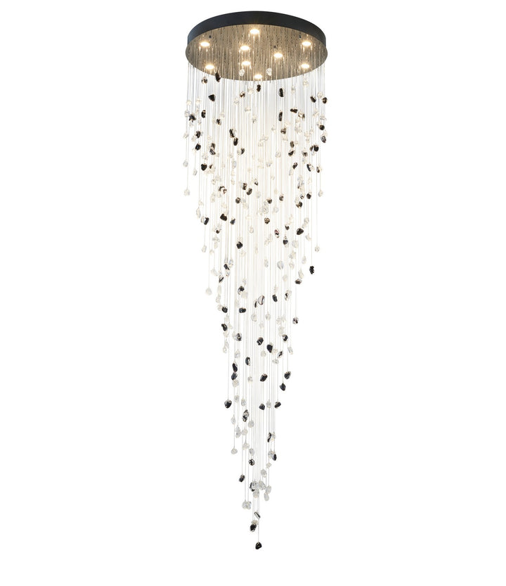 STN03C32BK Nine Light Chandelier