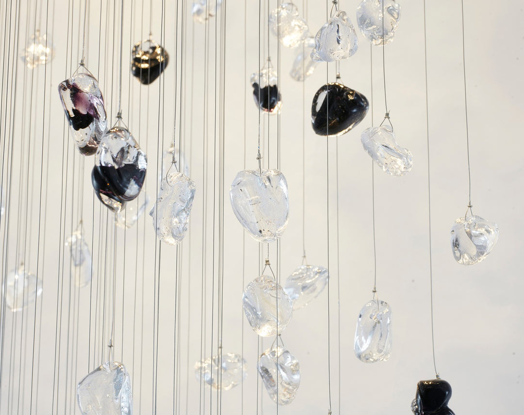 STN03C32BK Nine Light Chandelier