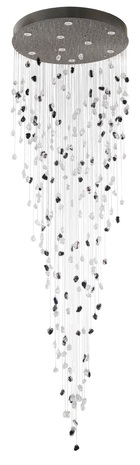STN03C32BK Nine Light Chandelier