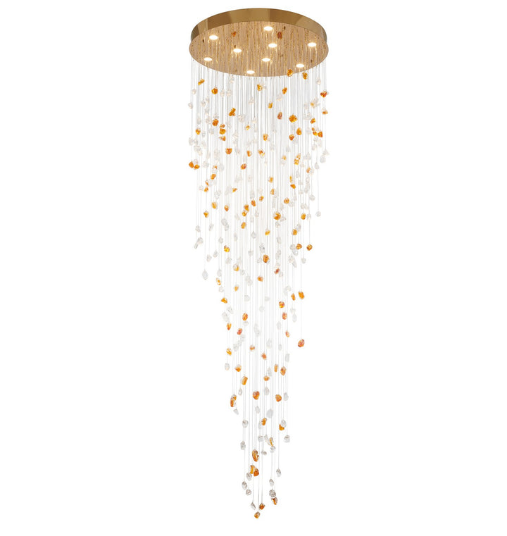 STN03C32BR Nine Light Chandelier