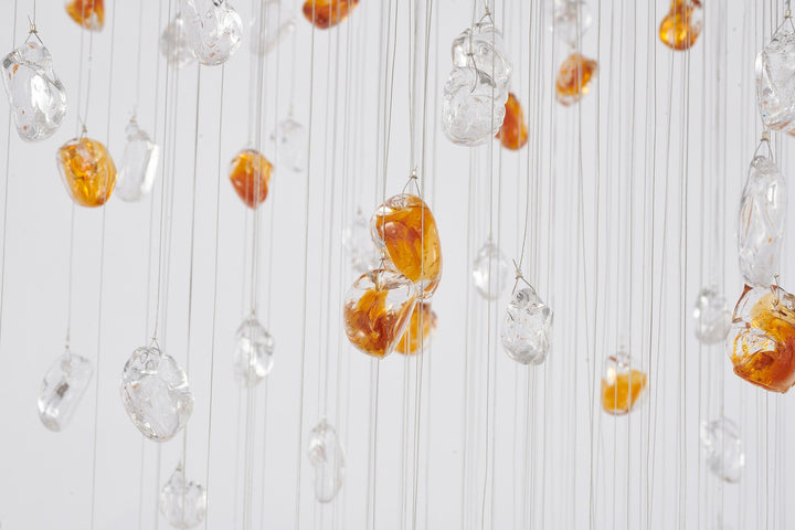 STN03C32BR Nine Light Chandelier