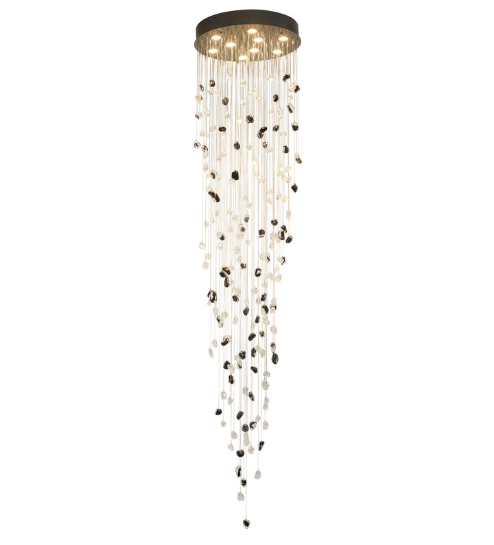 STN04C22BK Nine Light Chandelier