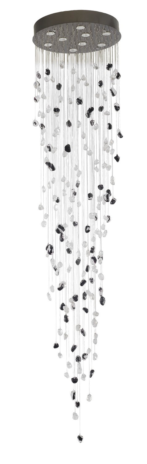 STN04C22BK Nine Light Chandelier