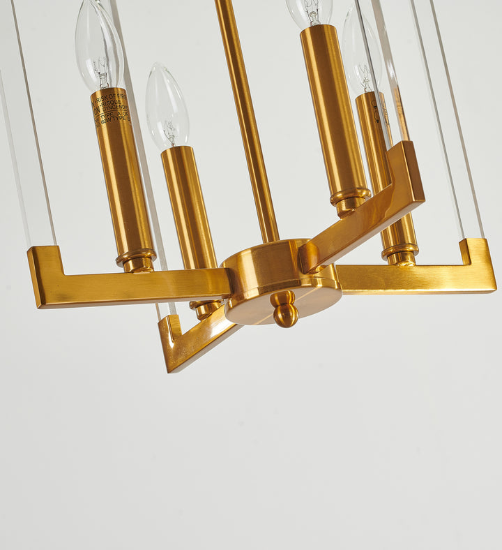 TD19BR Four Light Chandelier