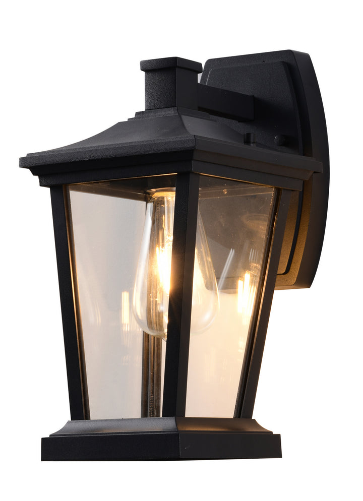 TD27W7MBLK One Light Outdoor Wall Sconce