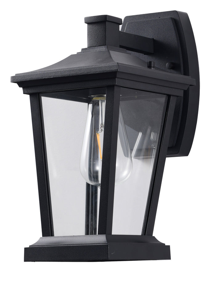 TD27W7MBLK One Light Outdoor Wall Sconce