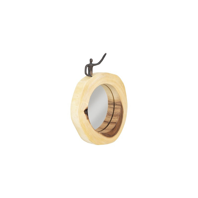 Atlas Cross Cut Mirror