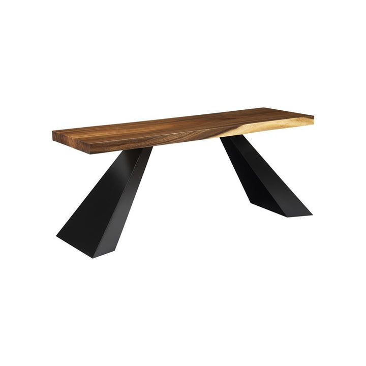 Tapered Wood Console