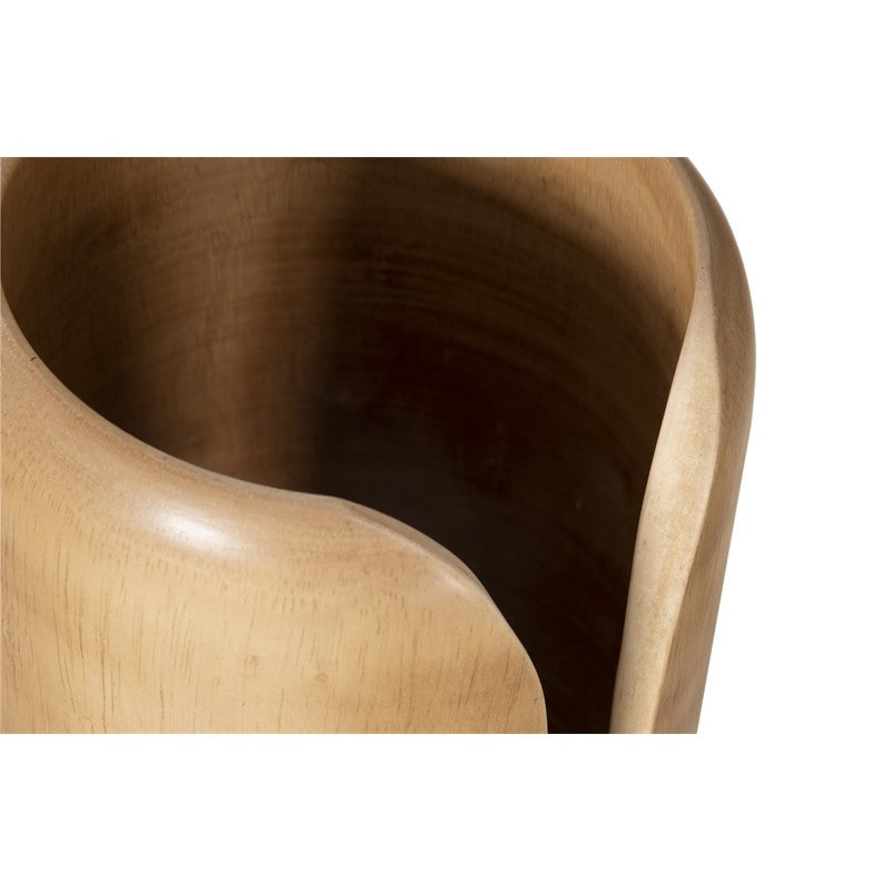 Interval Wood Vase