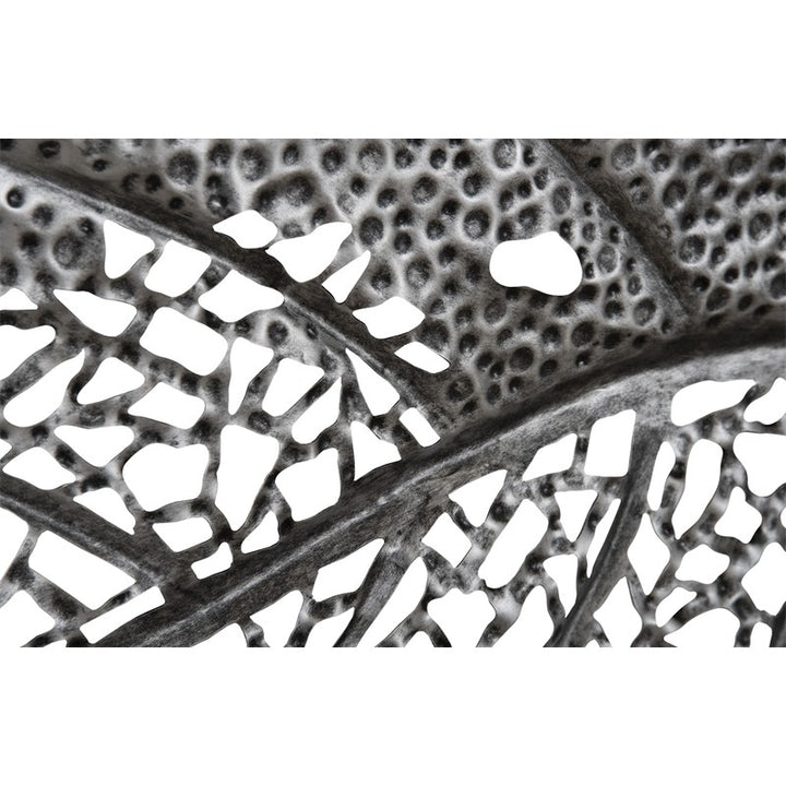 Birch Leaf Wall Art, Silver, MD