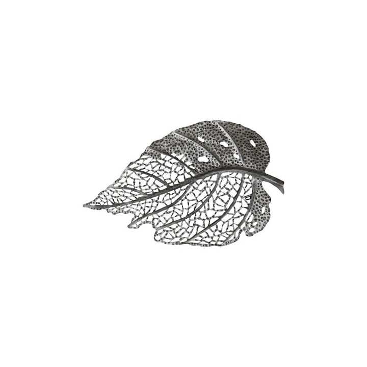 Birch Leaf Wall Art, Silver, MD