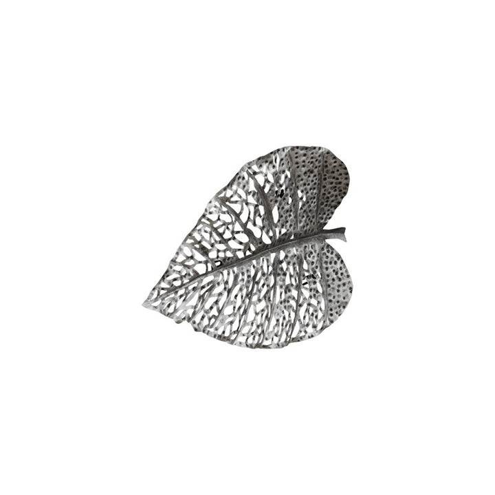 Birch Leaf Wall Art, Silver, XS