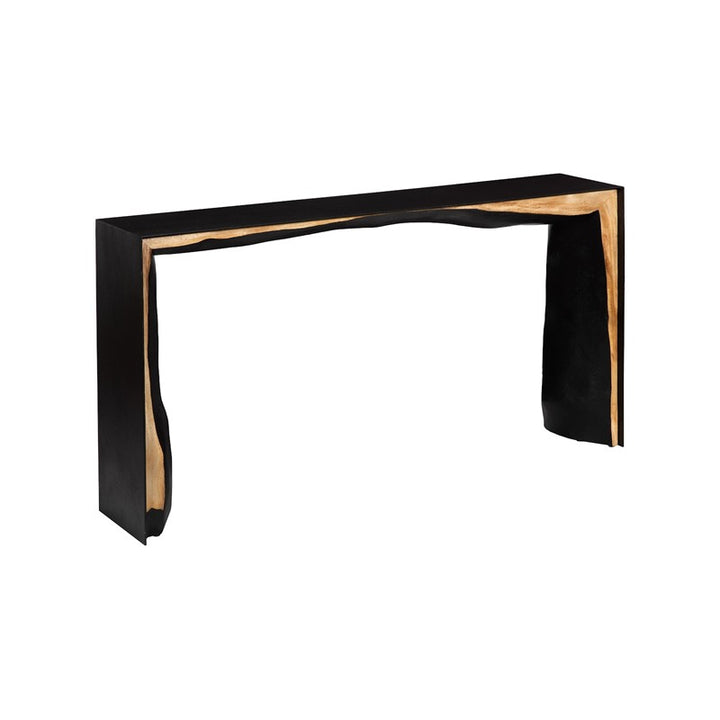 Framed Waterfall Console Table
