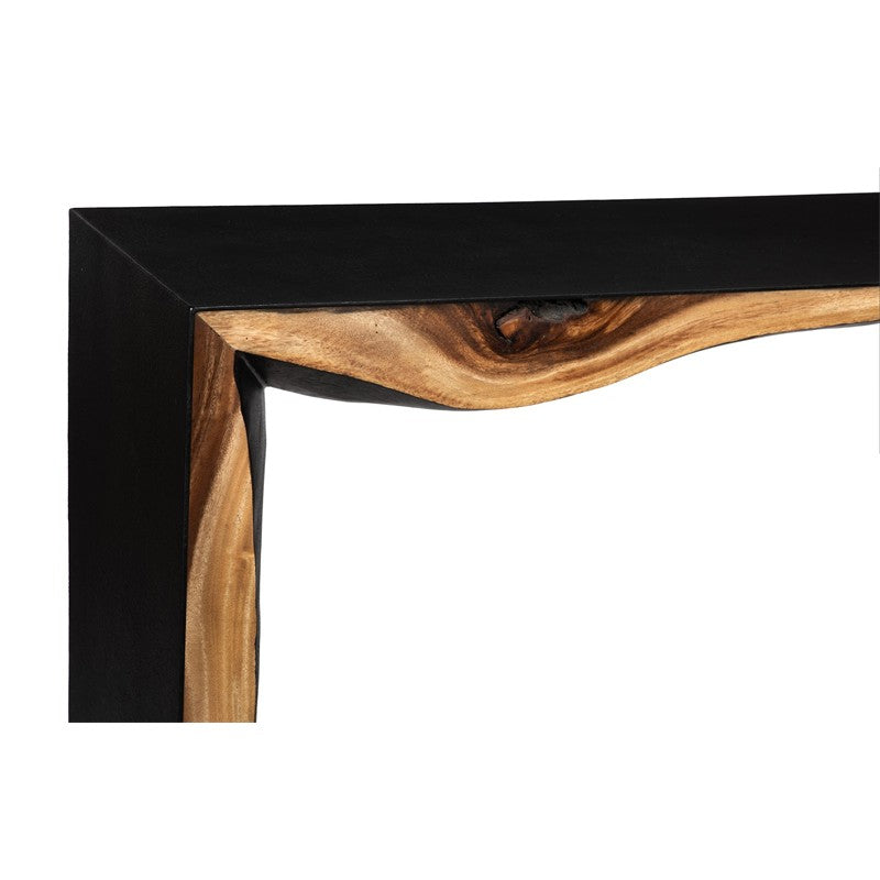 Framed Waterfall Console Table