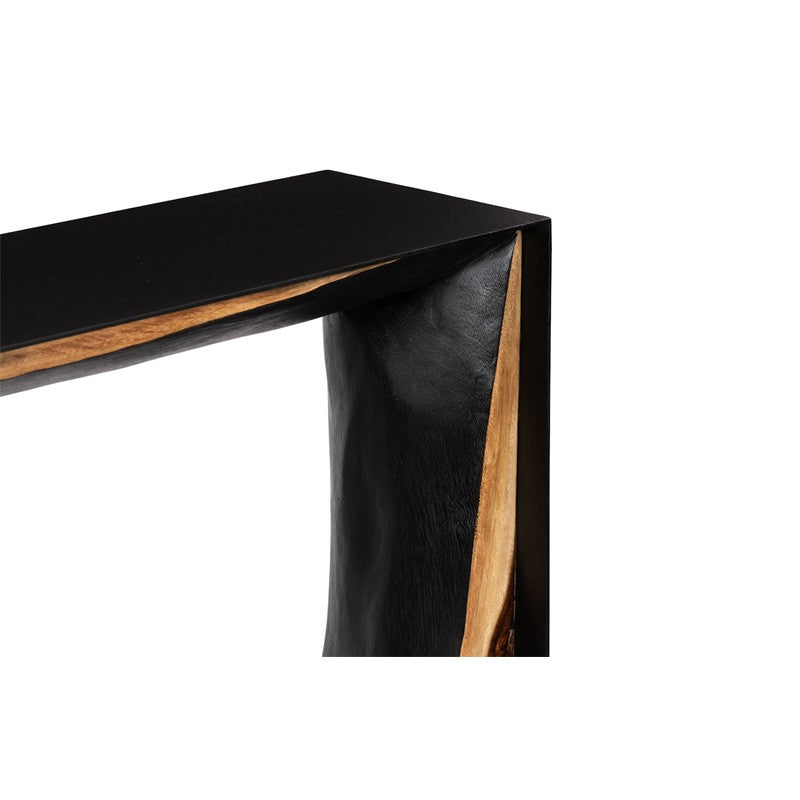 Framed Waterfall Console Table