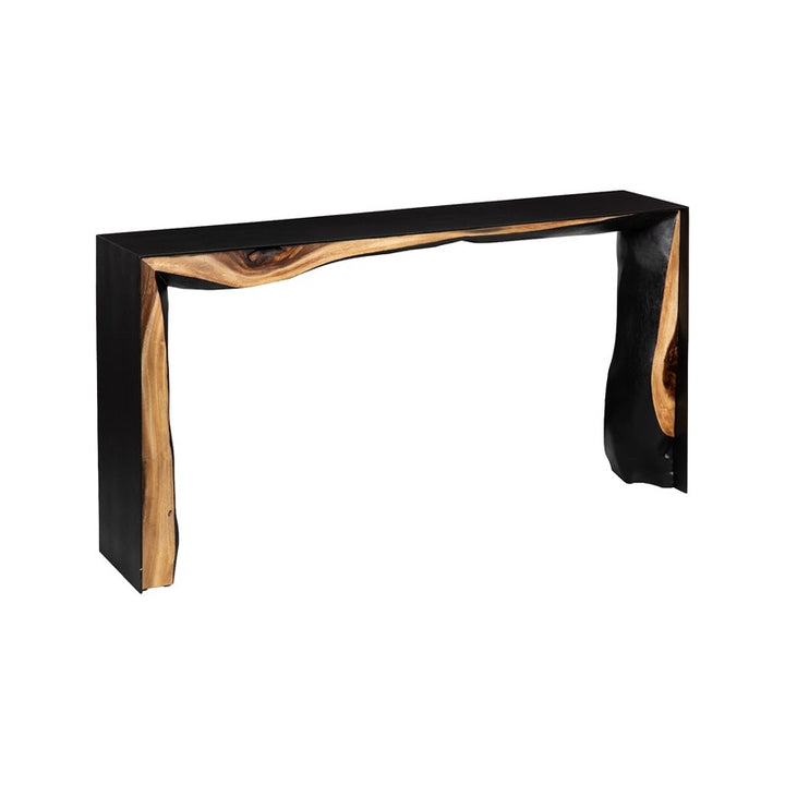 Framed Waterfall Console Table